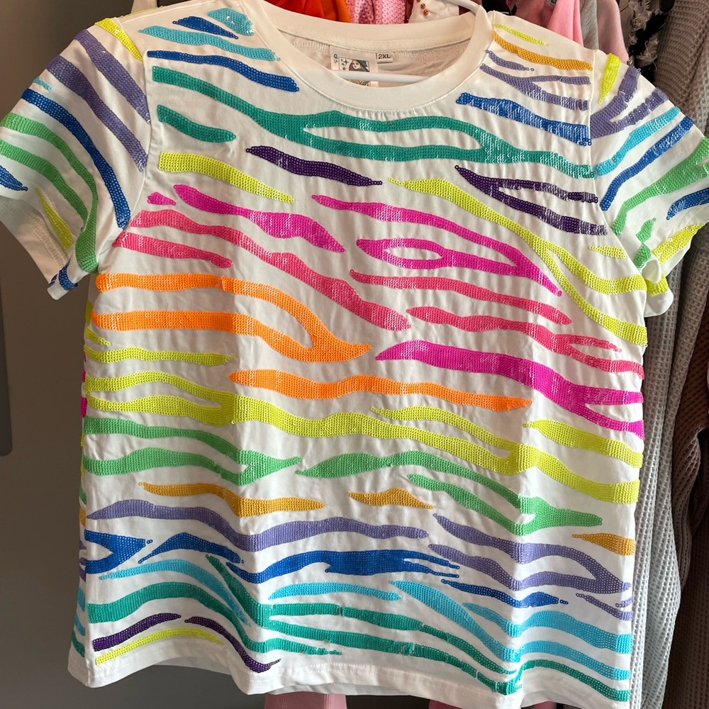 QUEEN OF SPARKLES KIDS TOP